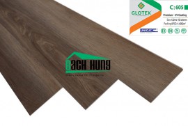Sàn nhựa giả gỗ hèm khóa Glotex C605