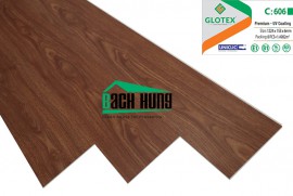 Sàn nhựa giả gỗ hèm khóa Glotex C606